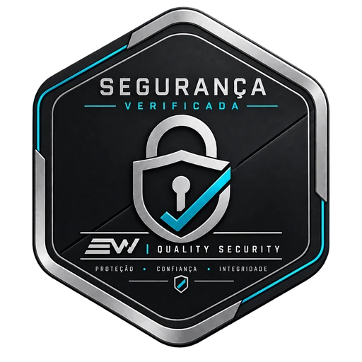 Selo de Auditoria EW Quality Security (ilustrativo)